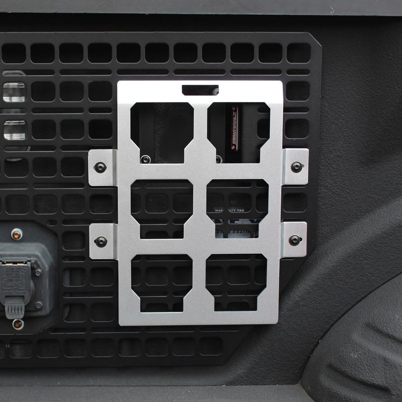 Integral Mounting Plate Compatible with Milwaukee Packout - Aluminum Base Plate for Packout (Half Plate), M006 - Image 4